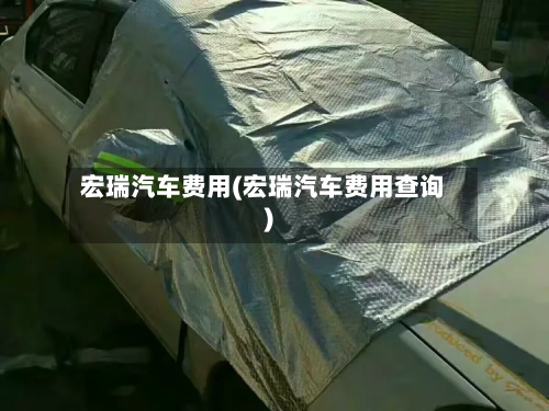 宏瑞汽车费用(宏瑞汽车费用查询)