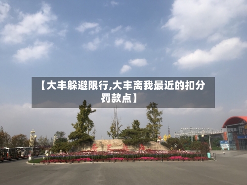 【大丰躲避限行,大丰离我最近的扣分罚款点】-第2张图片