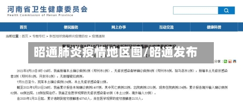 昭通肺炎疫情地区图/昭通发布-第3张图片