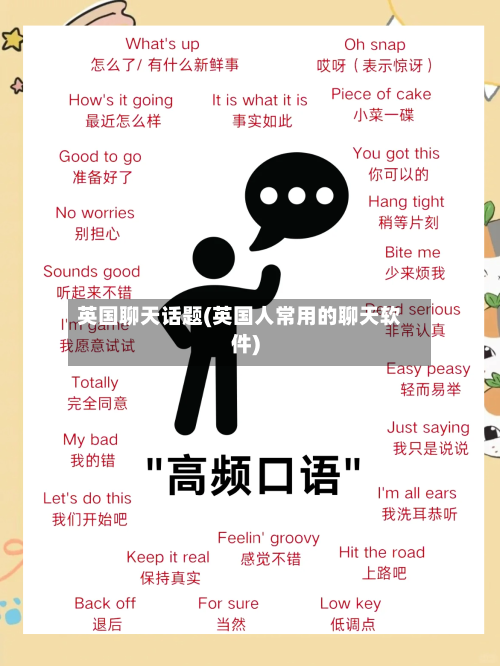 英国聊天话题(英国人常用的聊天软件)