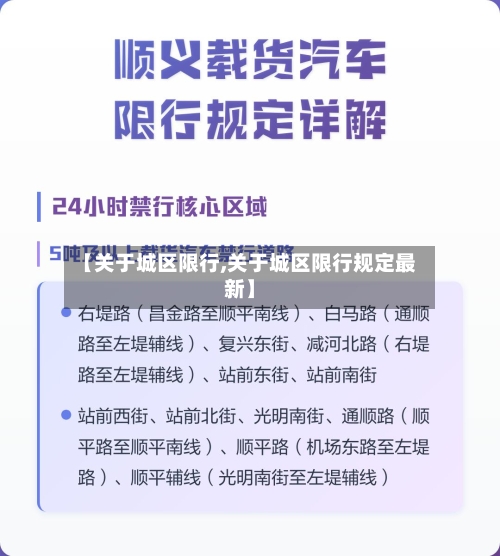 【关于城区限行,关于城区限行规定最新】