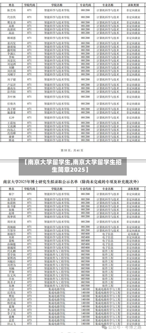 【南京大学留学生,南京大学留学生招生简章2025】
