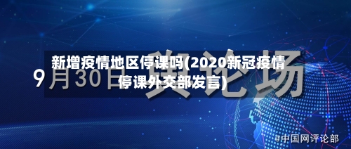 新增疫情地区停课吗(2020新冠疫情停课外交部发言)