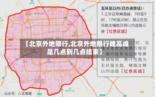 【北京外地限行,北京外地限行晚高峰是几点到几点结束】