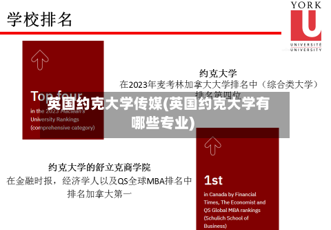 英国约克大学传媒(英国约克大学有哪些专业)