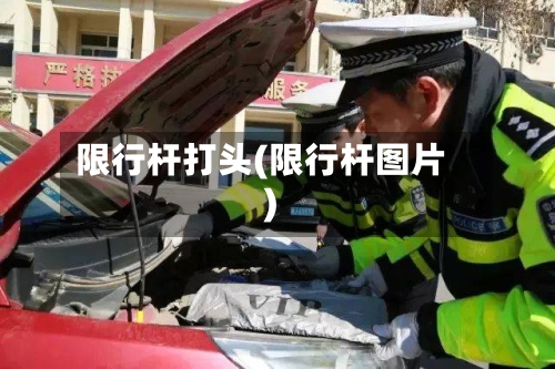 限行杆打头(限行杆图片)