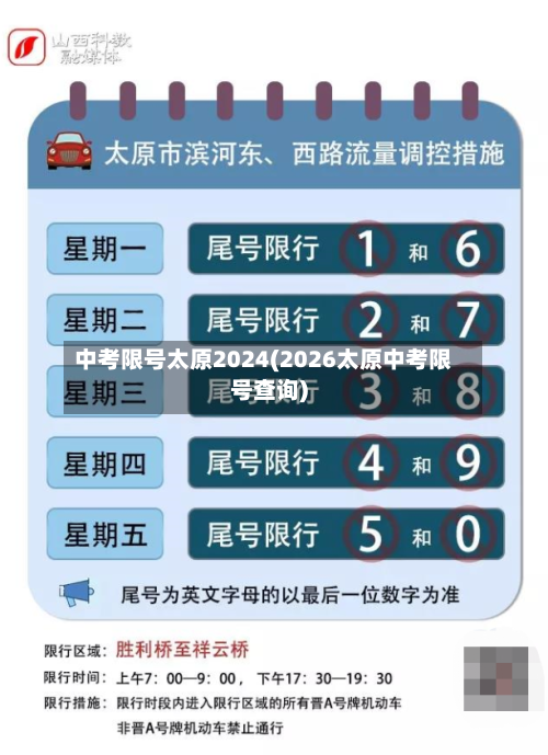 中考限号太原2024(2026太原中考限号查询)-第3张图片