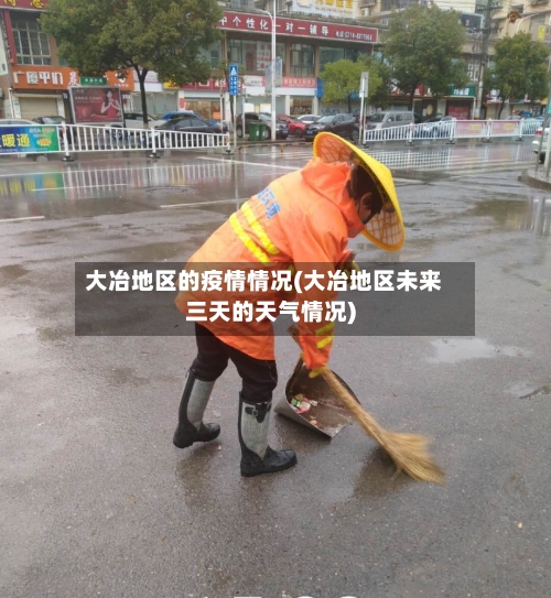 大冶地区的疫情情况(大冶地区未来三天的天气情况)