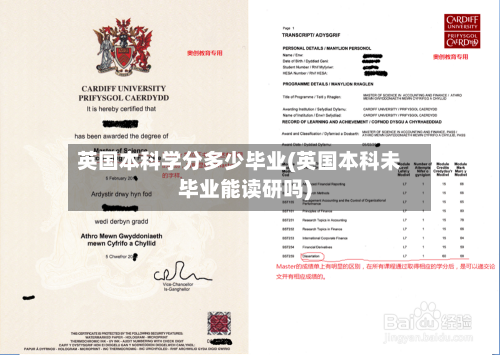 英国本科学分多少毕业(英国本科未毕业能读研吗)