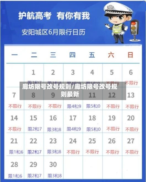 廊坊限号改号规则/廊坊限号改号规则最新-第2张图片