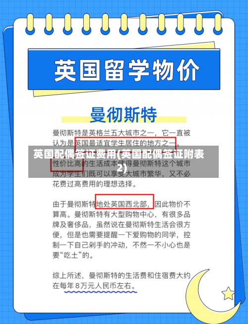英国配偶签证费用(英国配偶签证附表2)