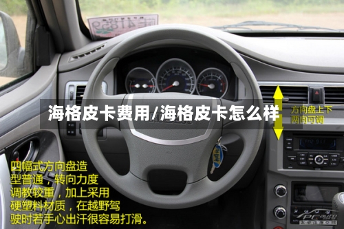 海格皮卡费用/海格皮卡怎么样-第3张图片