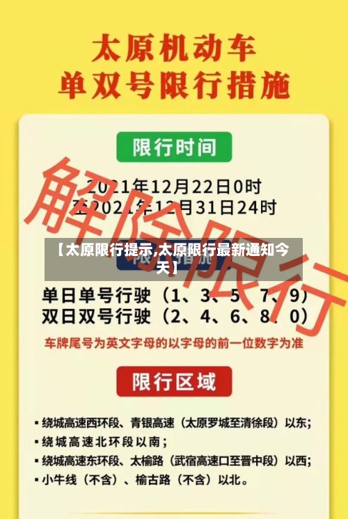 【太原限行提示,太原限行最新通知今天】