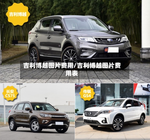 吉利博越图片费用/吉利博越图片费用表