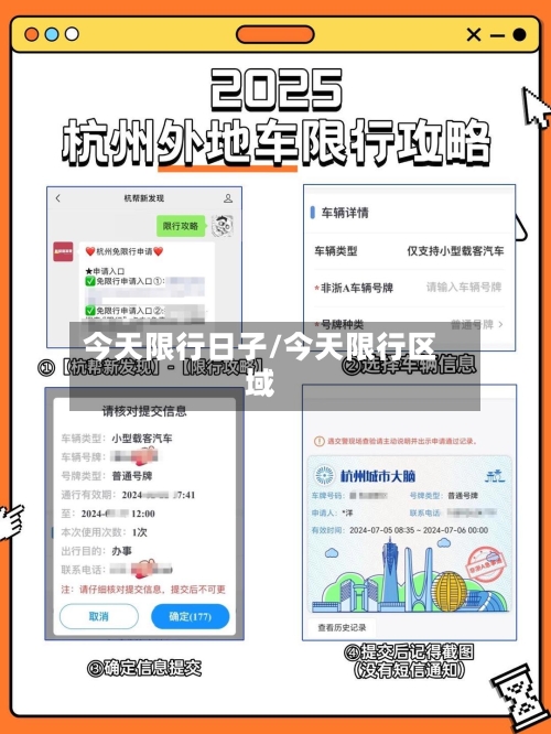 今天限行日子/今天限行区域