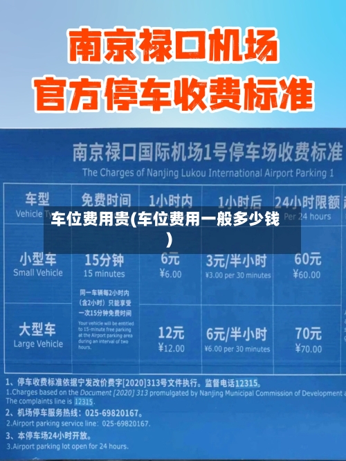 车位费用贵(车位费用一般多少钱)-第3张图片