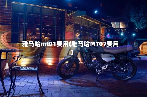 雅马哈mt01费用(雅马哈MT07费用)-第2张图片