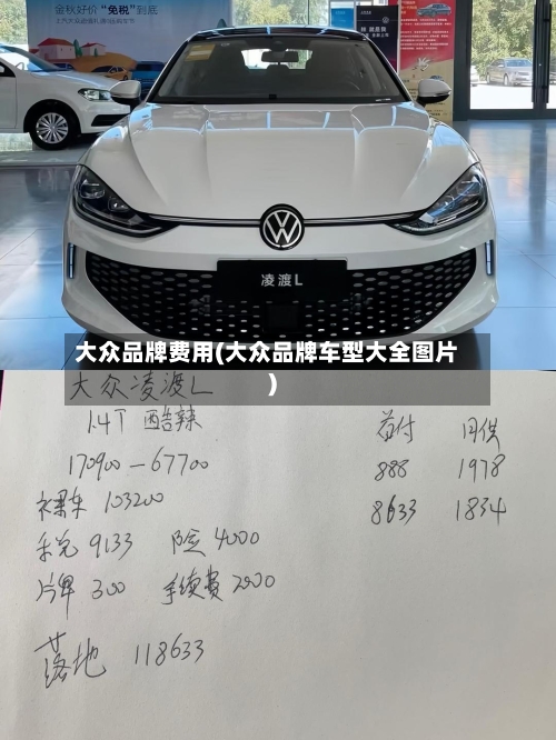 大众品牌费用(大众品牌车型大全图片)-第2张图片