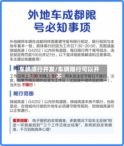 车辆限行开发/车辆限行可以开不