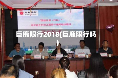 巨鹿限行2018(巨鹿限行吗)-第3张图片