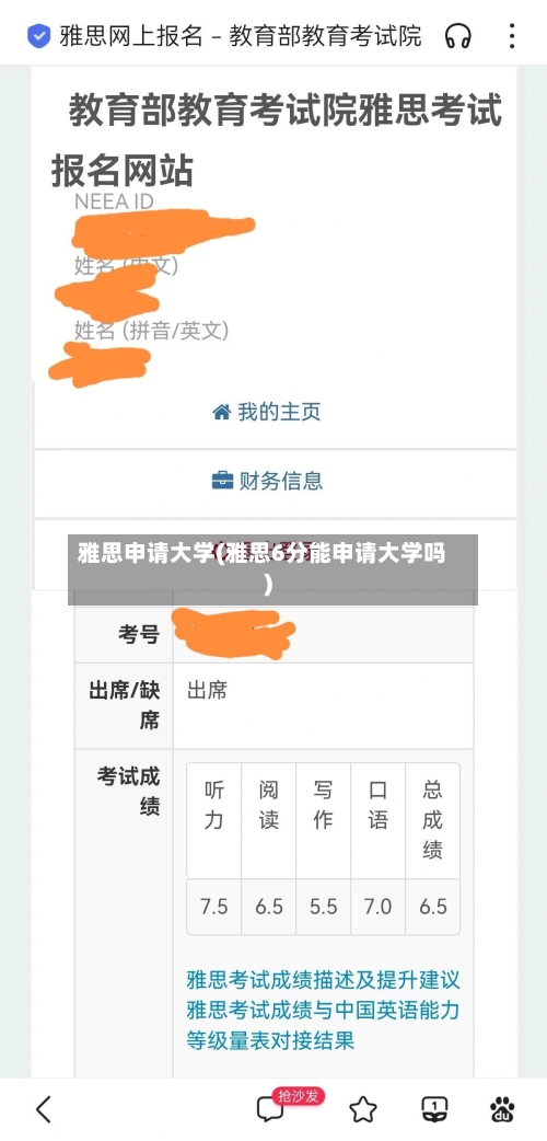 雅思申请大学(雅思6分能申请大学吗)-第3张图片