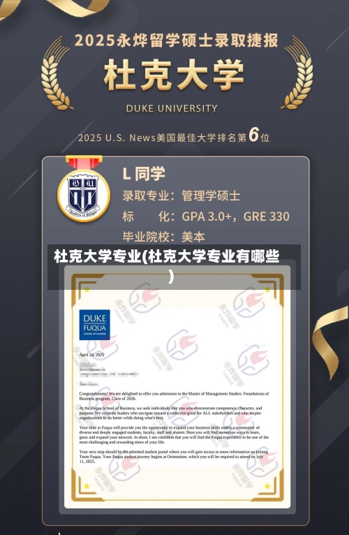 杜克大学专业(杜克大学专业有哪些)