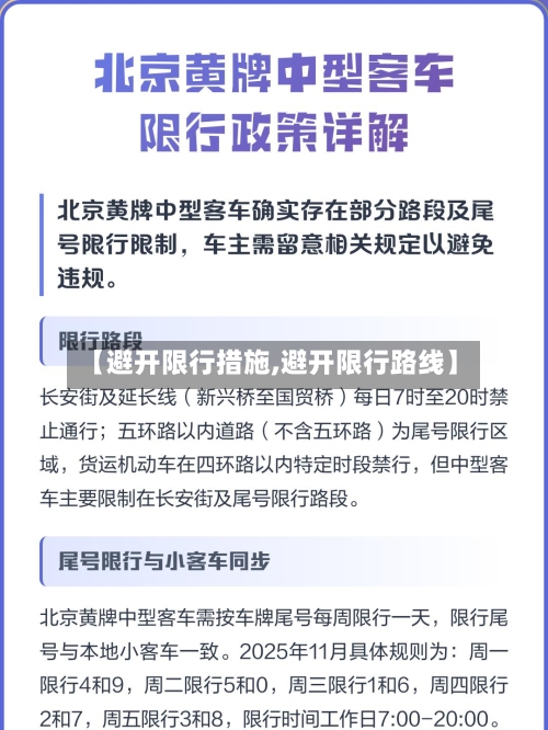 【避开限行措施,避开限行路线】
