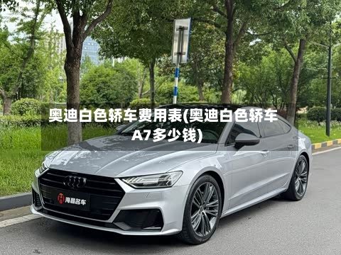 奥迪白色轿车费用表(奥迪白色轿车A7多少钱)