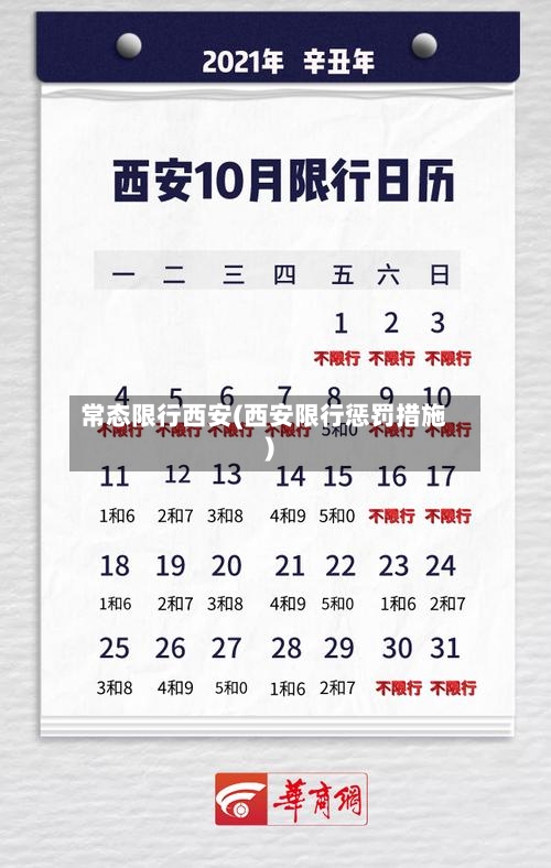 常态限行西安(西安限行惩罚措施)-第2张图片