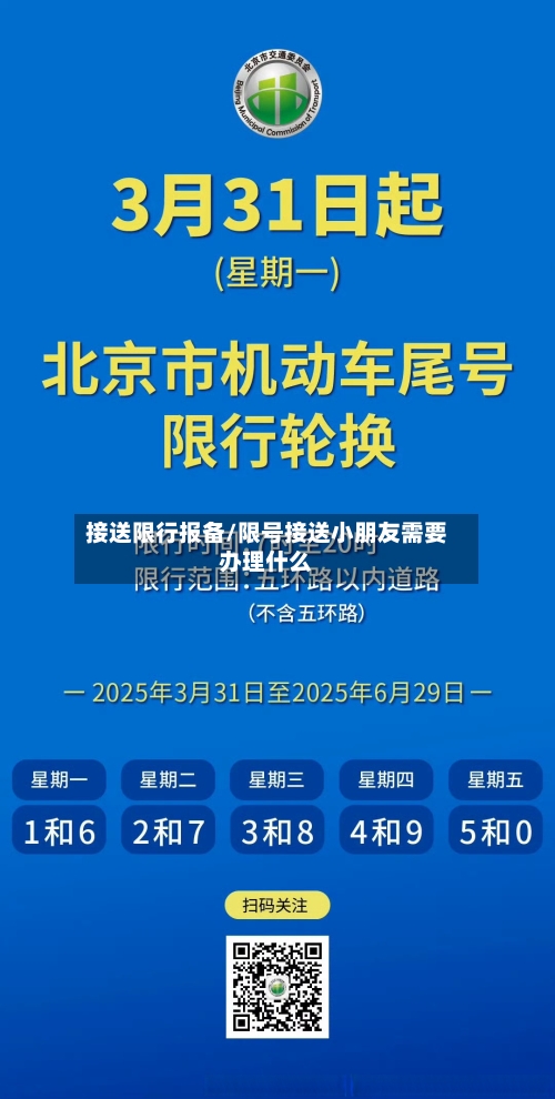 接送限行报备/限号接送小朋友需要办理什么-第2张图片