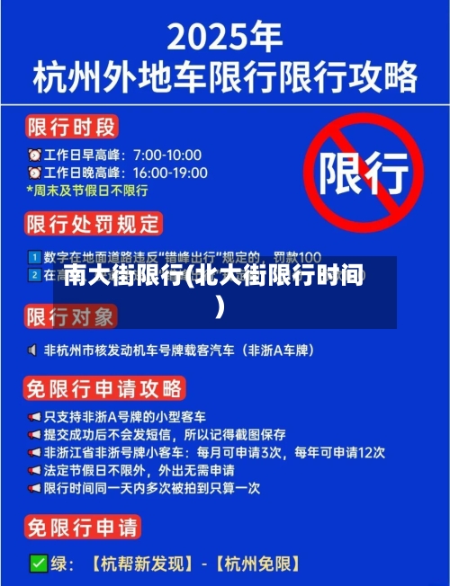 南大街限行(北大街限行时间)
