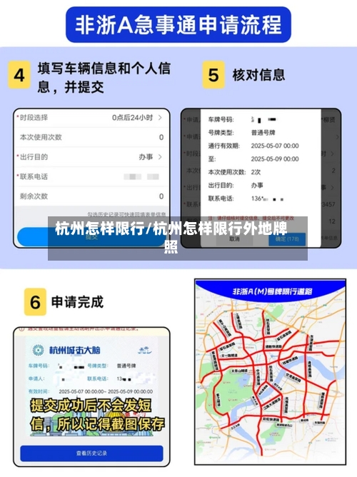 杭州怎样限行/杭州怎样限行外地牌照