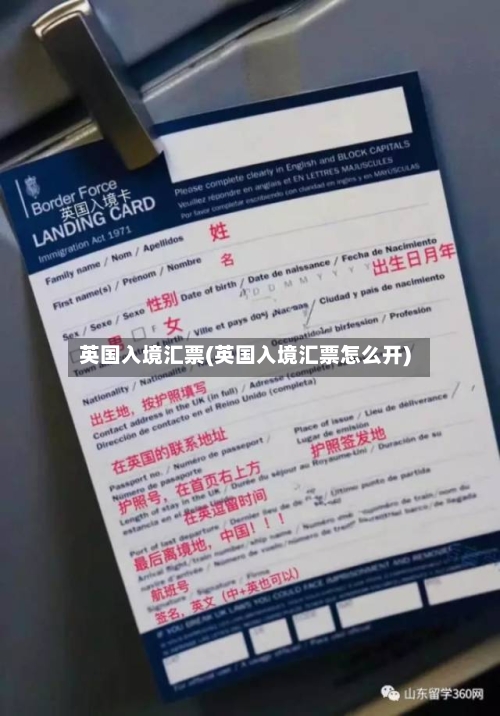 英国入境汇票(英国入境汇票怎么开)-第2张图片