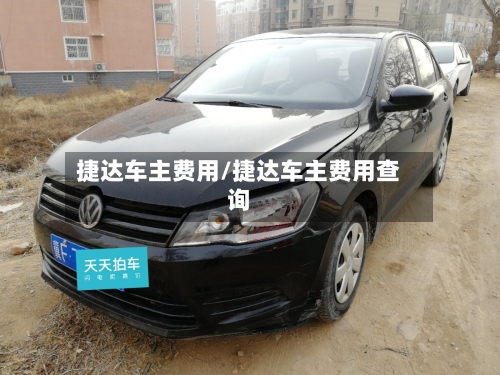 捷达车主费用/捷达车主费用查询