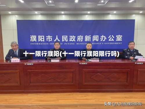 十一限行濮阳(十一限行濮阳限行吗)-第2张图片