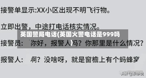 英国警局电话(英国火警电话是999吗)
