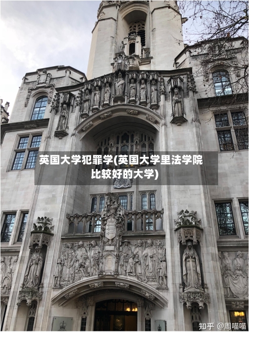 英国大学犯罪学(英国大学里法学院比较好的大学)
