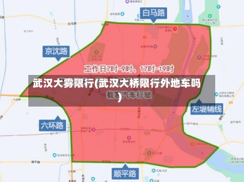 武汉大雾限行(武汉大桥限行外地车吗)