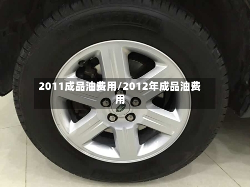 2011成品油费用/2012年成品油费用