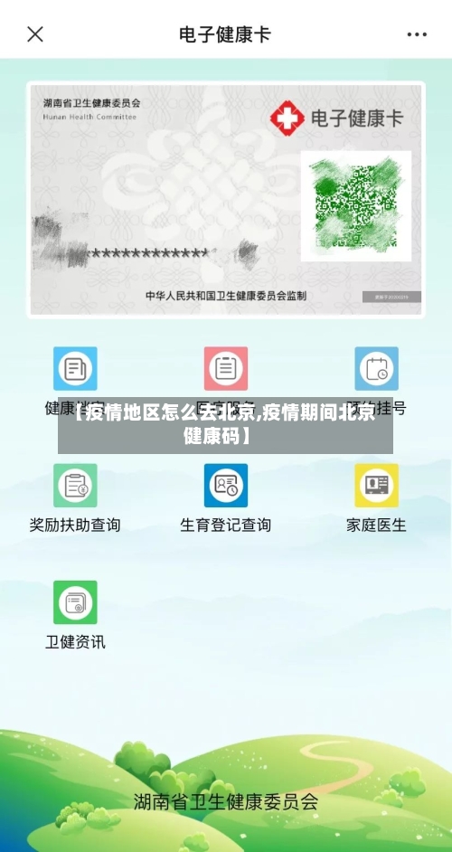 【疫情地区怎么去北京,疫情期间北京健康码】-第2张图片