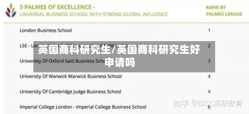 英国商科研究生/英国商科研究生好申请吗-第3张图片