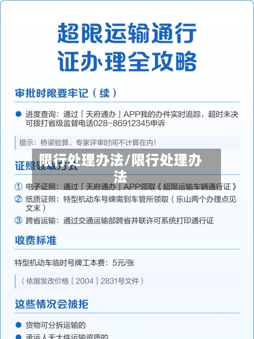 限行处理办法/限行处理办法