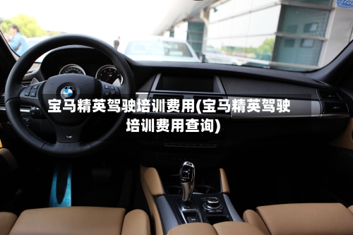 宝马精英驾驶培训费用(宝马精英驾驶培训费用查询)-第2张图片