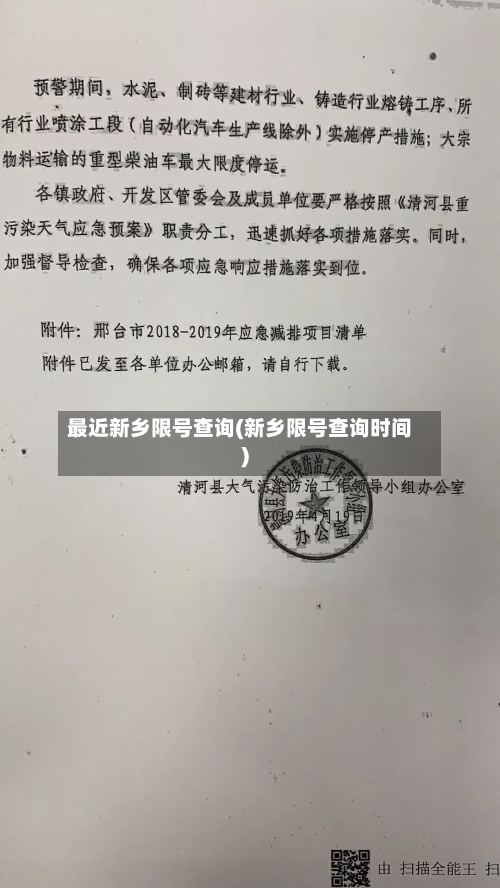 最近新乡限号查询(新乡限号查询时间)-第3张图片