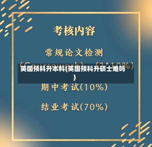 英国预科升本科(英国预科升硕士难吗)-第2张图片