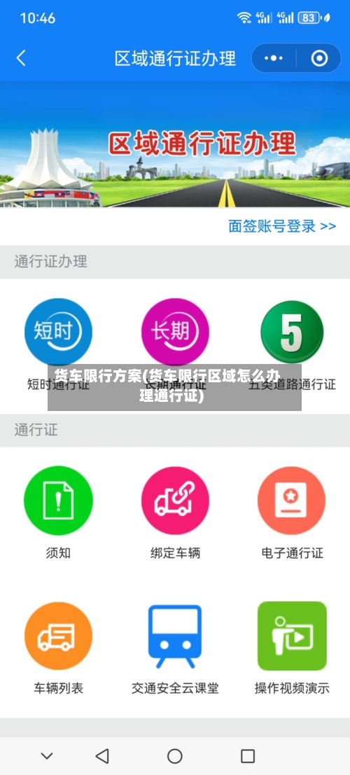 货车限行方案(货车限行区域怎么办理通行证)-第3张图片