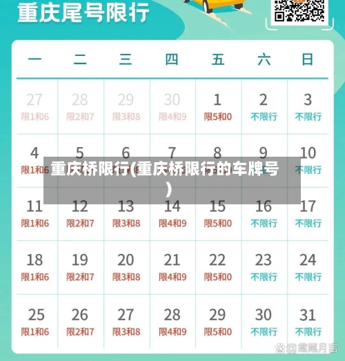 重庆桥限行(重庆桥限行的车牌号)-第3张图片