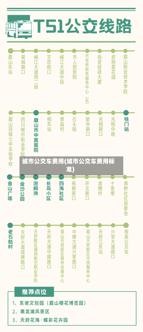 城市公交车费用(城市公交车费用标准)