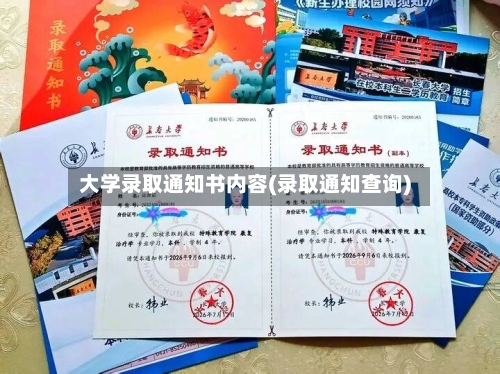 大学录取通知书内容(录取通知查询)-第2张图片