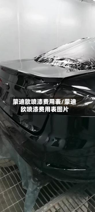 蒙迪欧喷漆费用表/蒙迪欧喷漆费用表图片